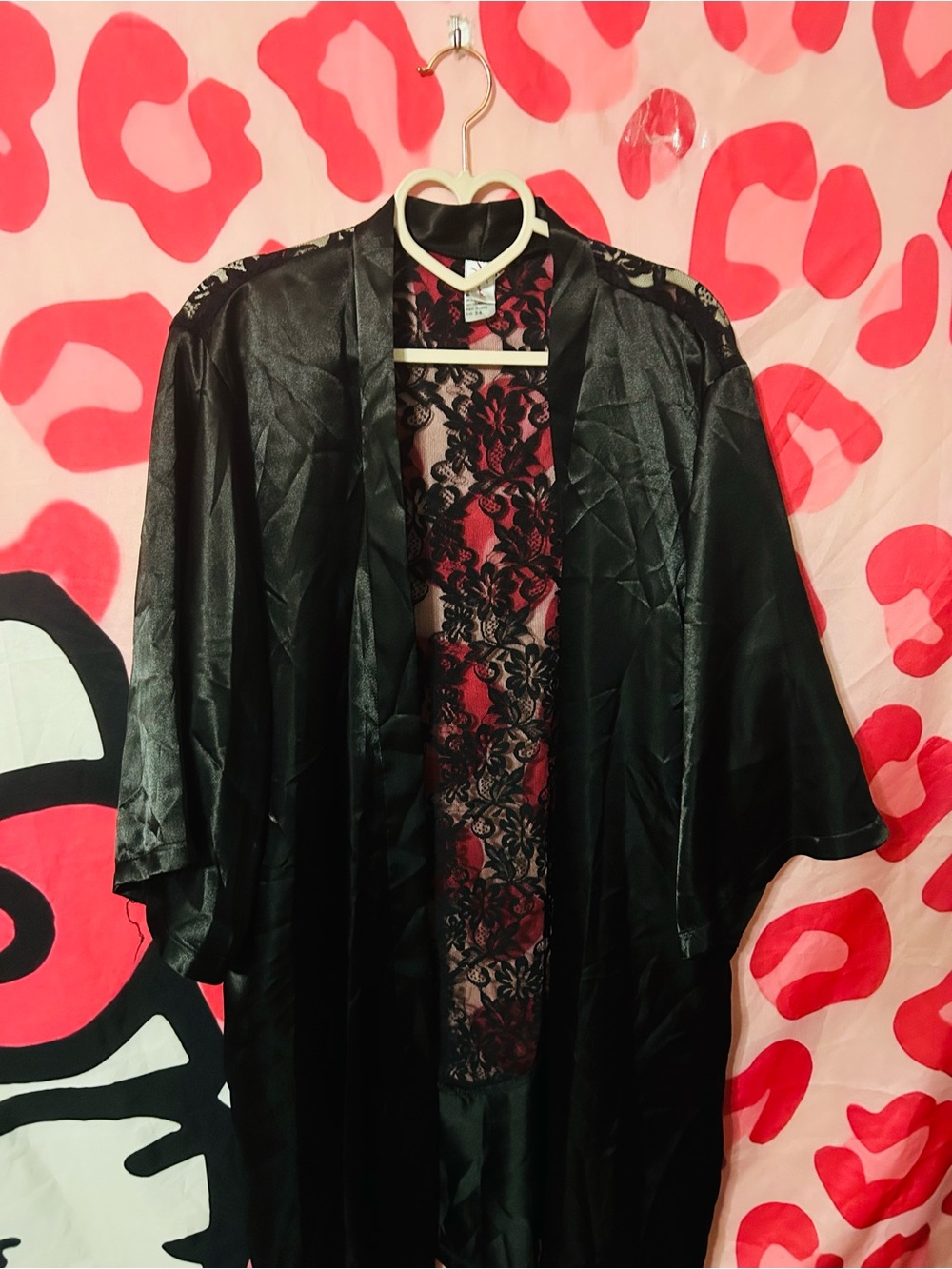 Torrid Lace Back Robe with strap